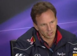 Christian Horner at the Team Principal's press conference after FP2 in Canada