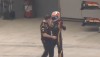 Kimi Raikkonen confronts Alan Permane after the Indian Grand Prix