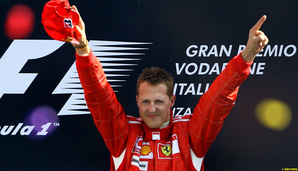 Michael Schumacher showing 