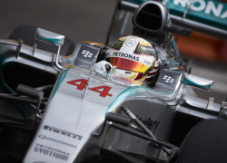 Lewis Hamilton. Free practice, Monaco GP