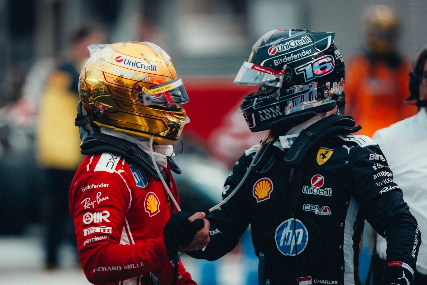 Singapore Grand Prix 2026 - Hamilton Leclerc post qualifying